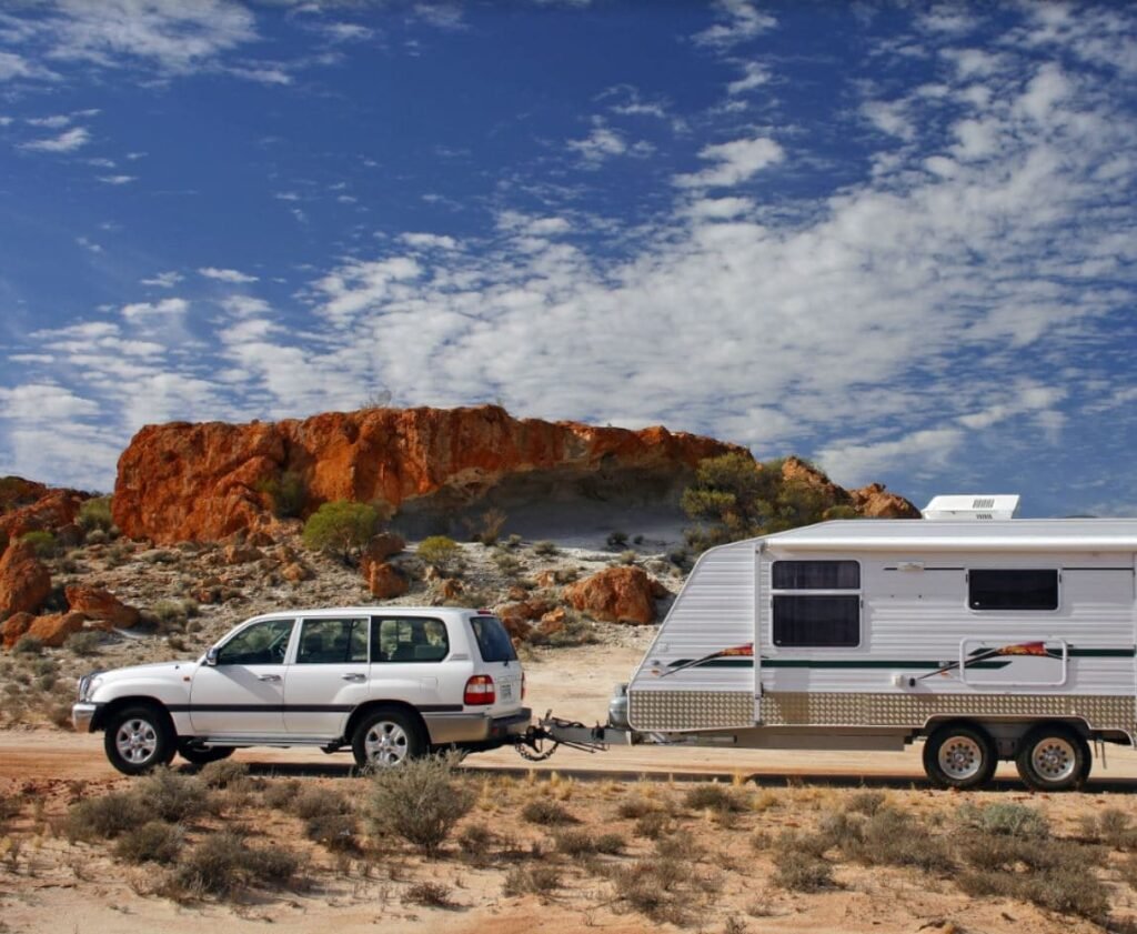 caravan towing